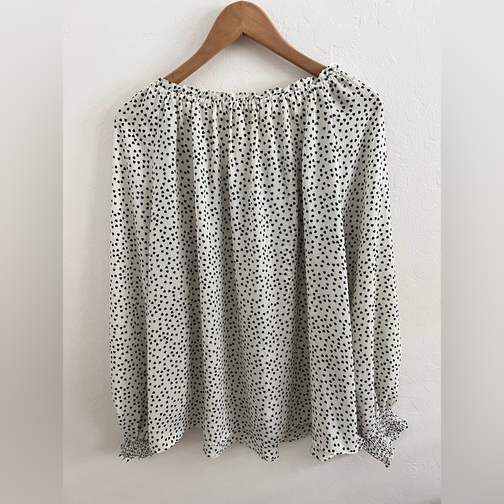 Max Studio Print Blouse - Picture 3 of 5